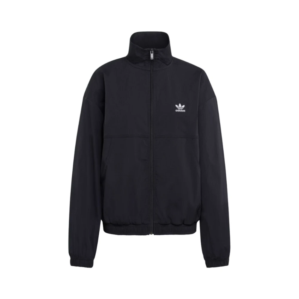 Adidas Black Training Jackets, Female, S, Essentials Woven Windbreaker