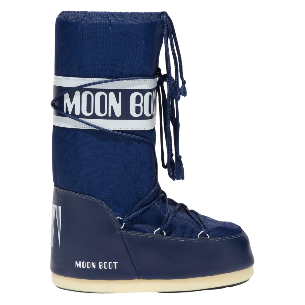 Moon Boot Boys Blue Icon Boots - Kids Boots - 23 Eu - Kids