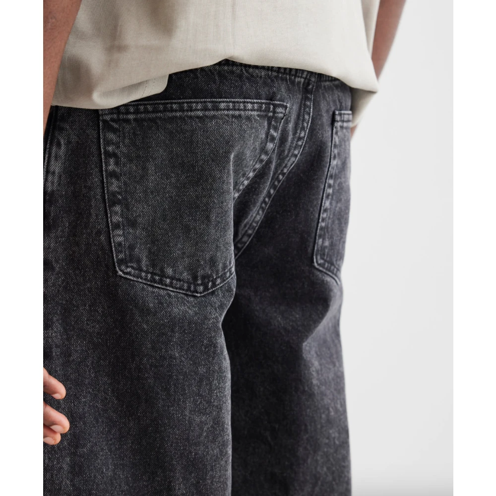 Woodbird Zwarte jeans met Thun-stijl Gray Heren