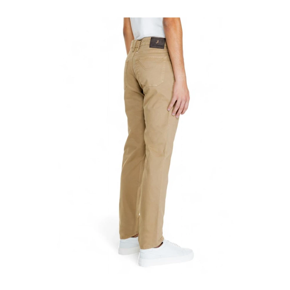 Jeckerson Katoenmix Jeans & Broeken Beige Heren