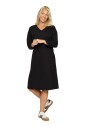 zwarte-jurk-met-3-4-mouwen