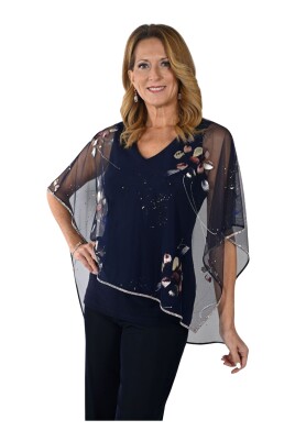 navy-floral-chiffon-top