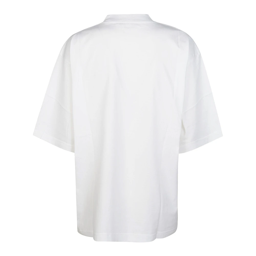 Marni Logo Print T-Shirt White Heren
