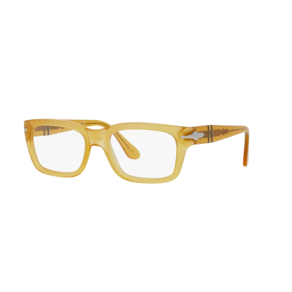 Persol Stijlvolle brilmonturen in Miele kleur Yellow Unisex