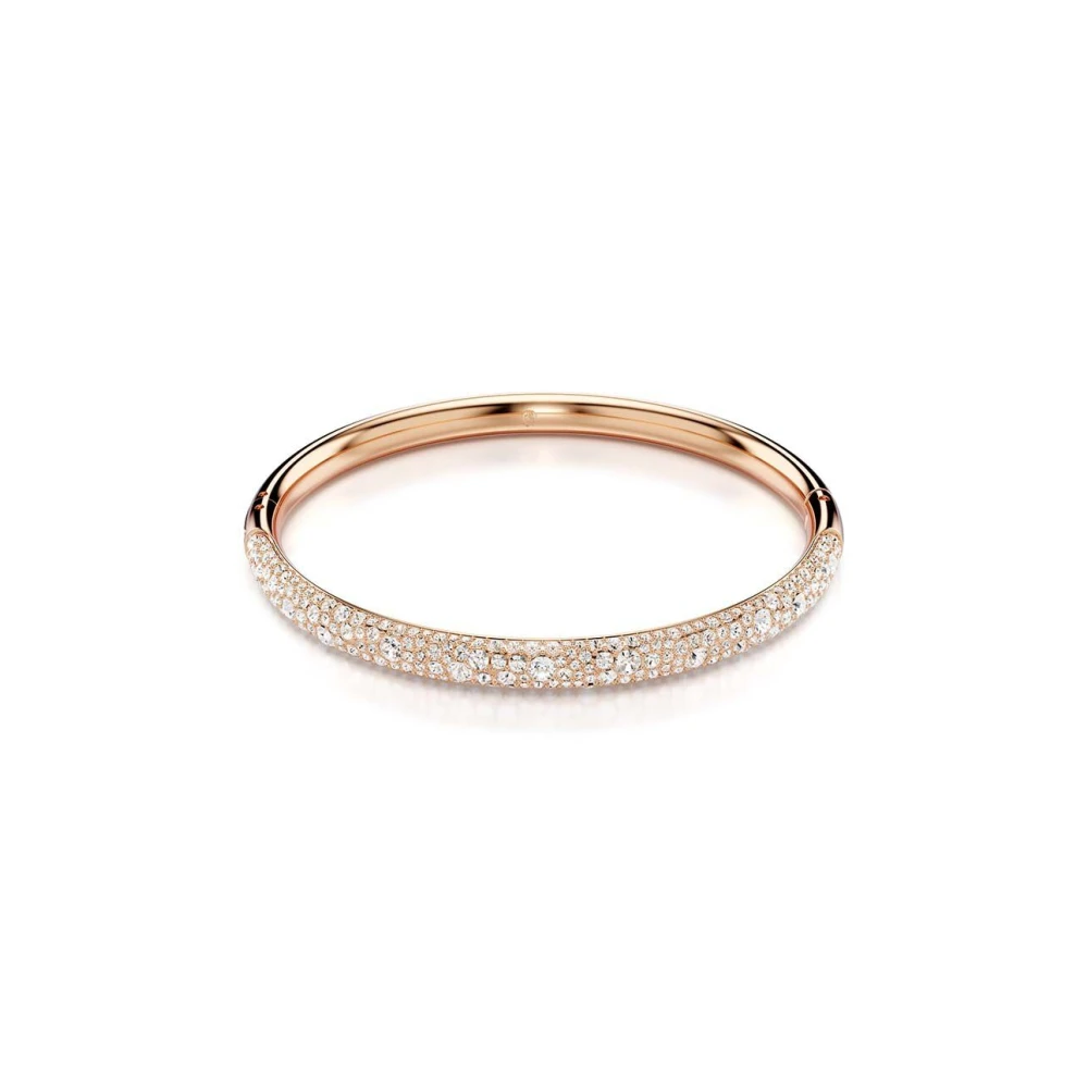 Swarovski Sublima Armreif, Schnee-Pavé, 18K Roségoldbeschichtet Weiß Klein - Bild 4