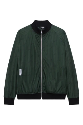 Triacetate Pinstripe Track Jacket