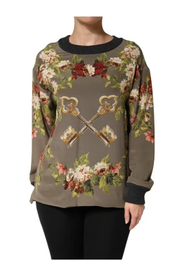 Floral Key Sweatshirt