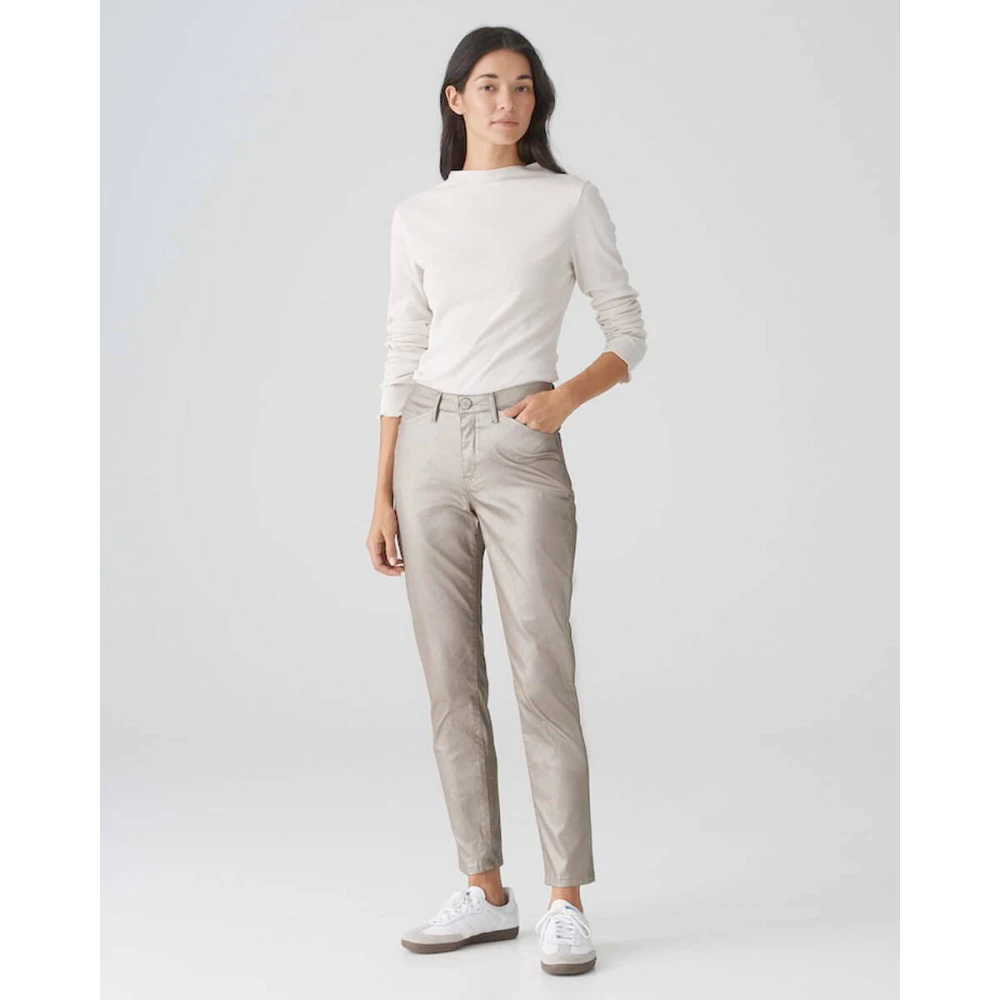Opus Emily Classy Jeans Beige Dames