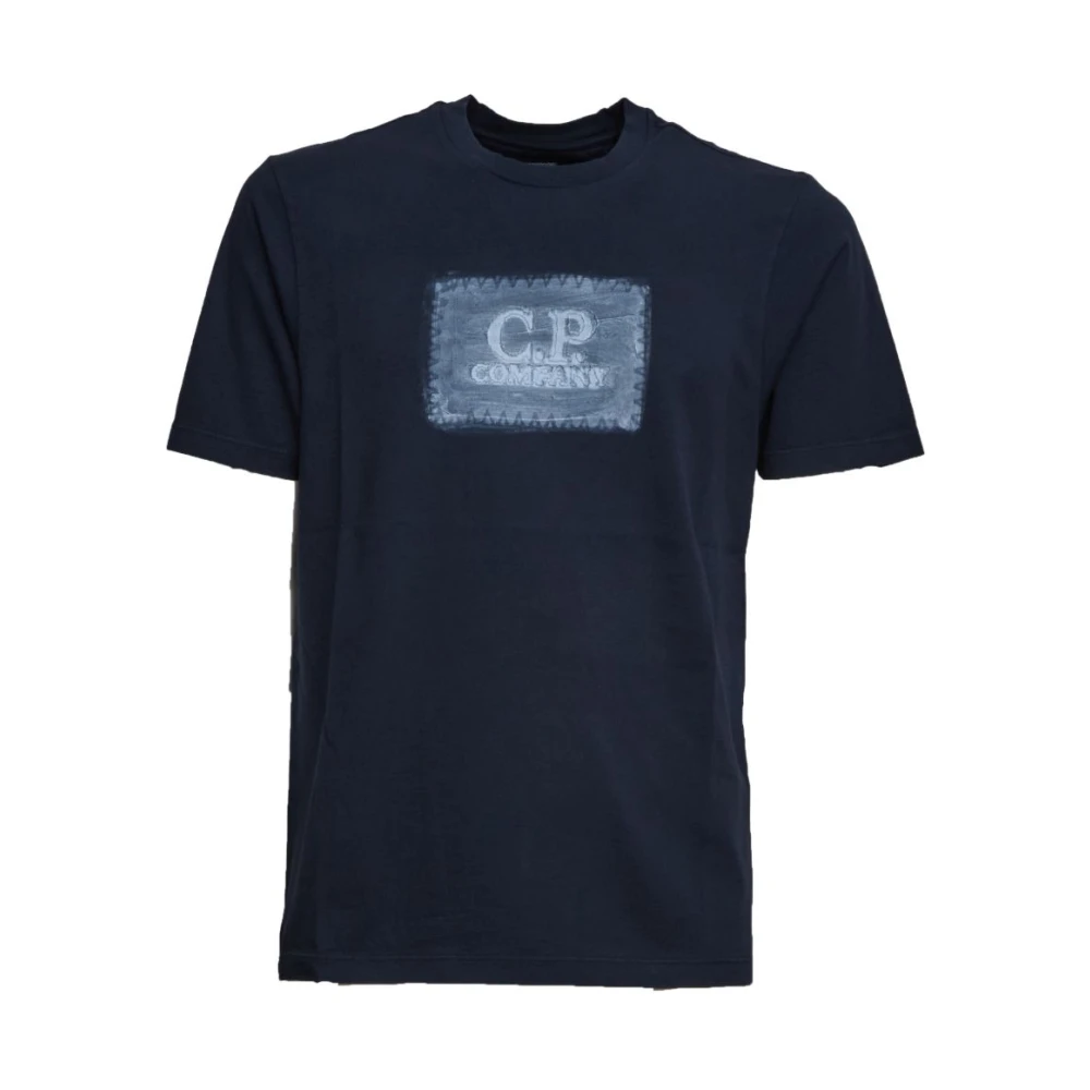 C.p. Company Men's Blue T-Shirts, Xl, Cotton T-Shirt