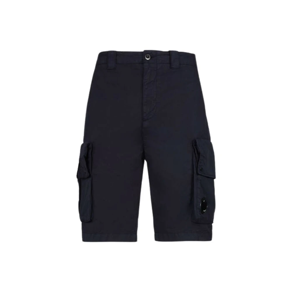 C.p. Company Men's Blue Casual Shorts, M, Cargo Shorts