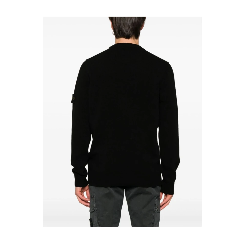 Stone Island Stijlvolle Pullover Sweater Black Heren