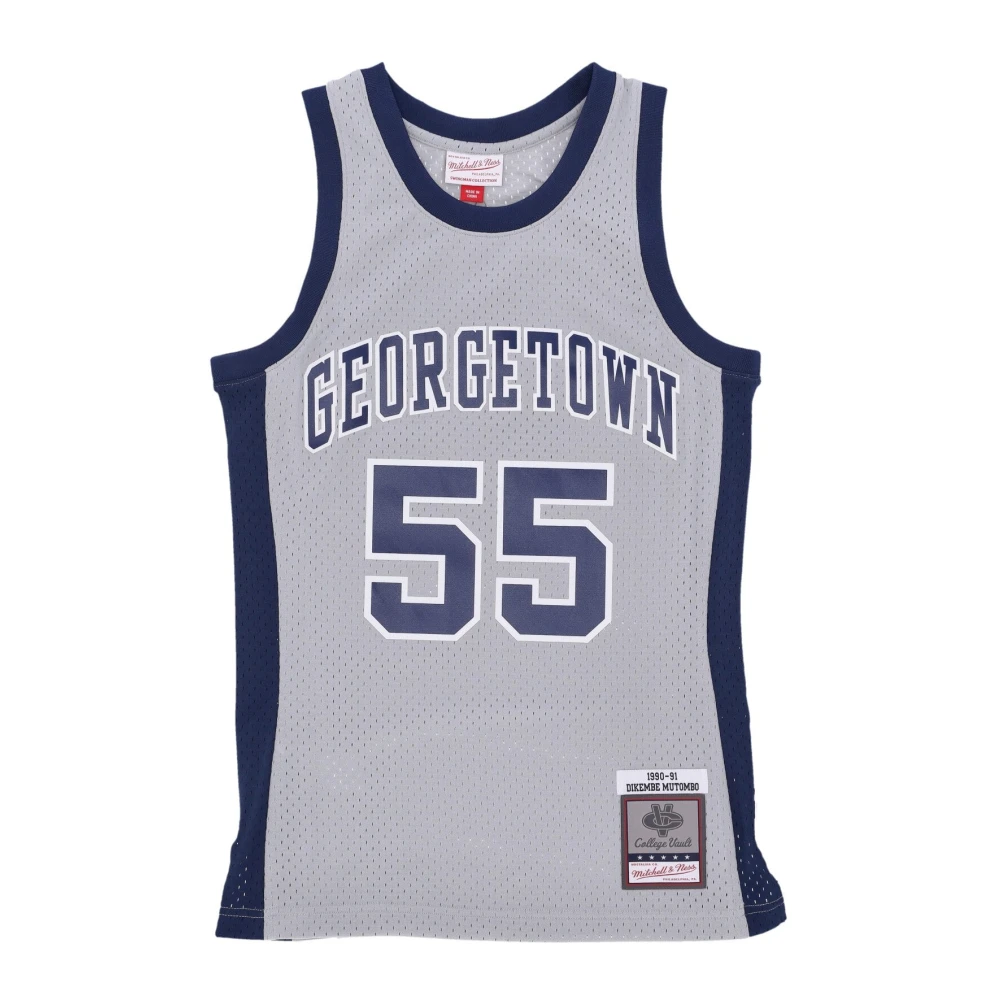 Mitchell & Ness Georgetown Hoyas Basketball Tank Top Gray Heren