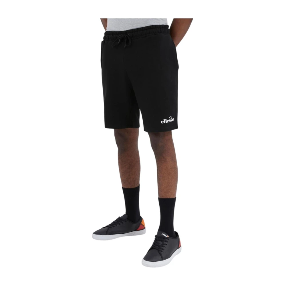 Ellesse Herren Schwarz Shorts, K, Mgröße:
