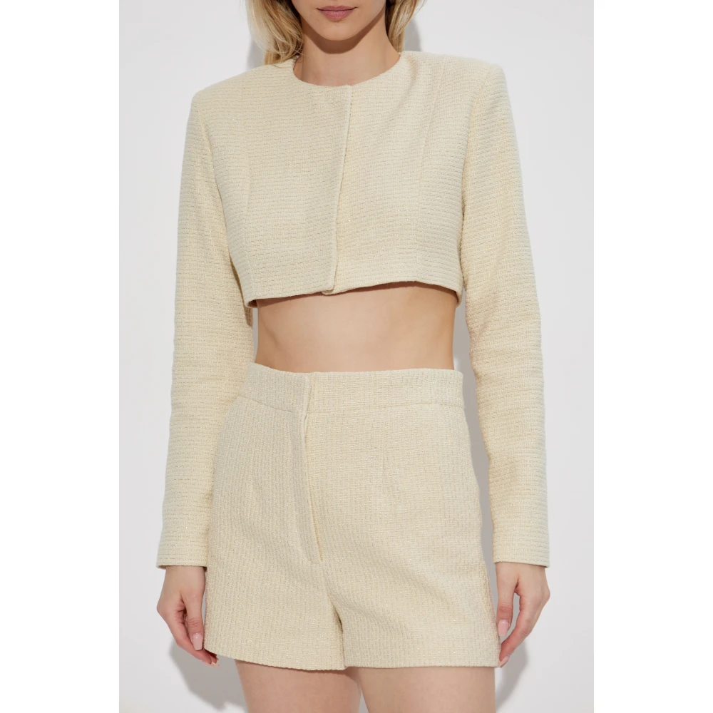 IRO Korte jas Saline Beige Dames