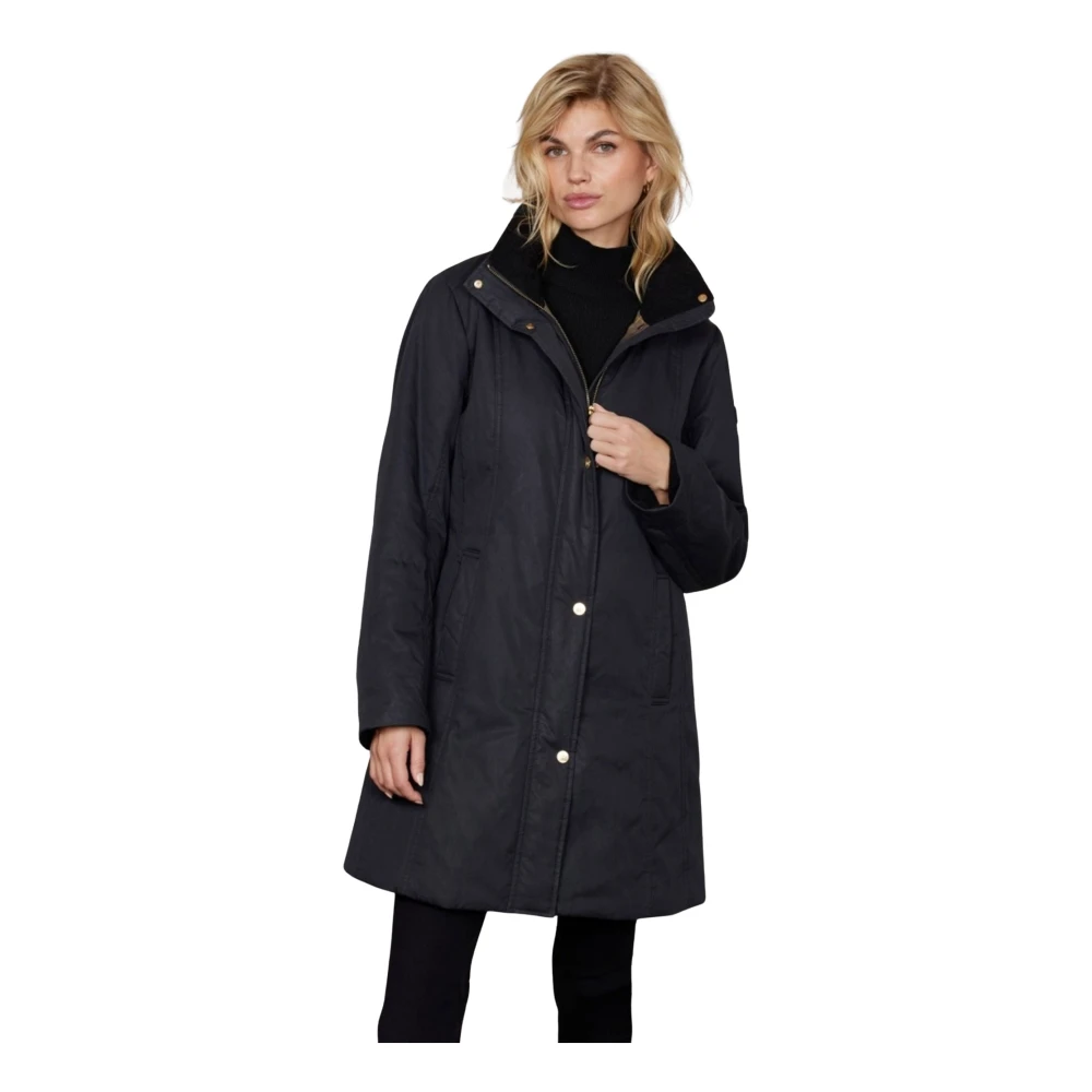Junge Women's Blue Parkas - Parkas - 3XL - Coats