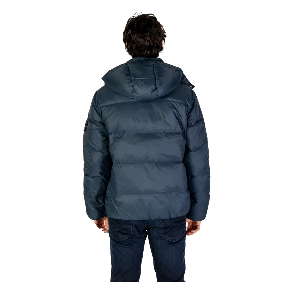 Calvin Klein Jeans Heren Donsjas Collectie: Herfst Winter Blue Heren