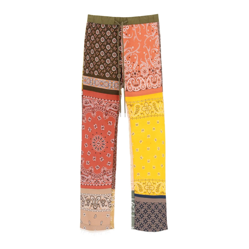 Children Of The Discordance Straight Trousers Multicolor Heren