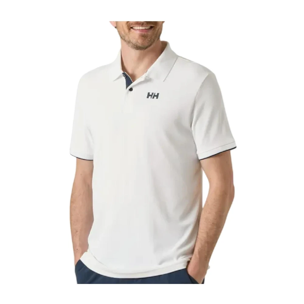 Helly Hansen White Polo Shirt - Male - Polo Shirts - L - Tops