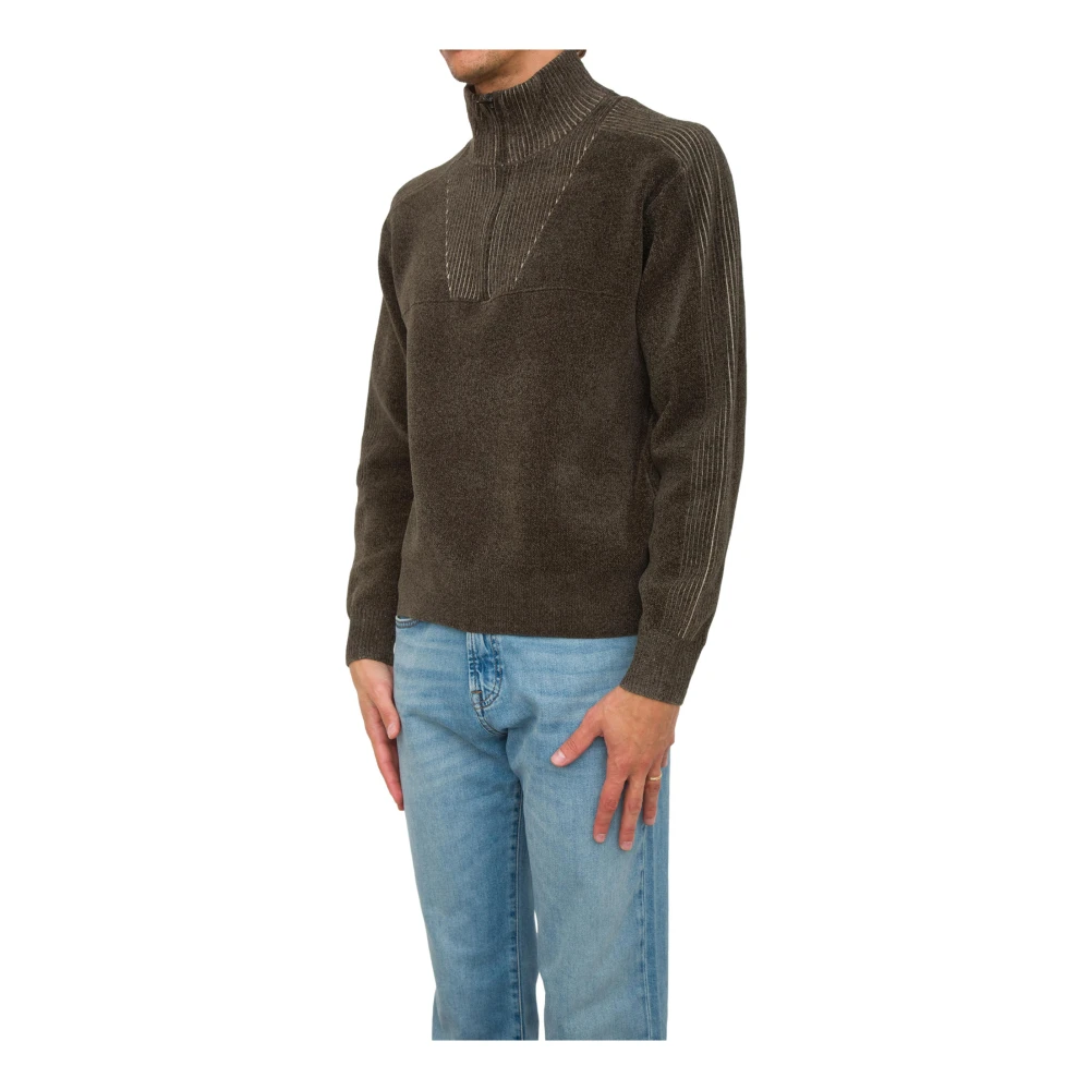 Armani Exchange Groene Pullover Sweater Stijlvolle Mode Green Heren