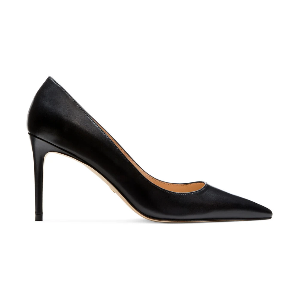 Stuart Weitzman Women's Black Pumps, 7 Uk, Classic Pointed-Toe Pump