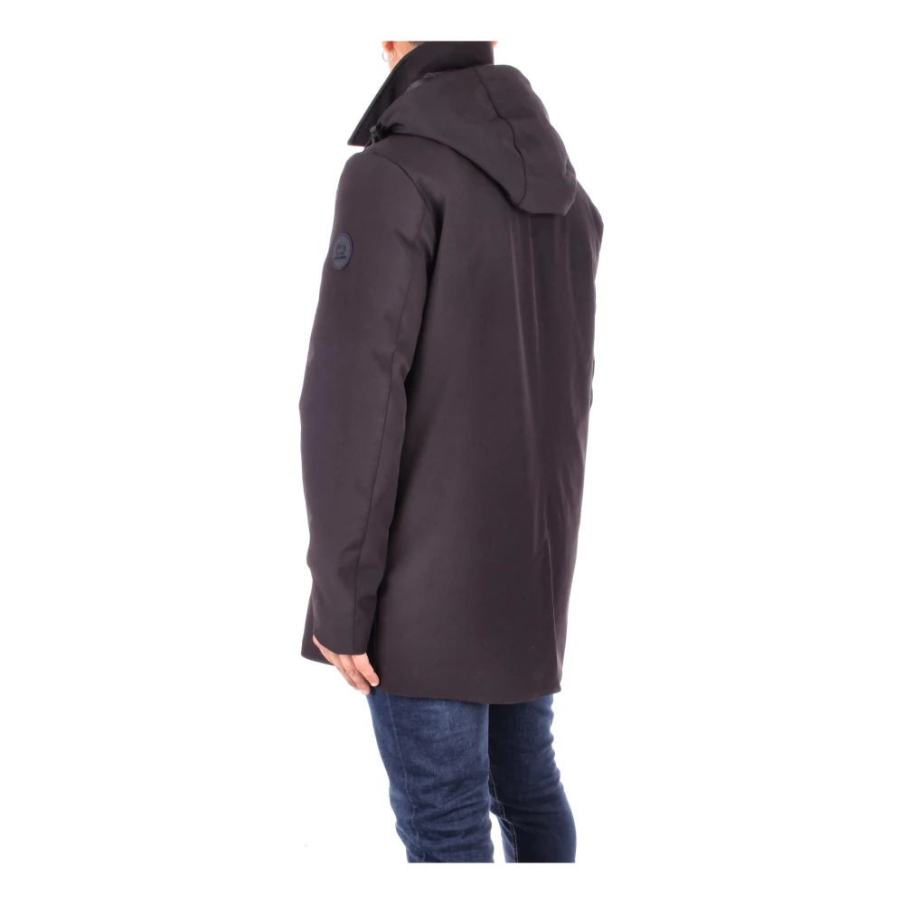 Woolrich Heren Hooded Jas voor de Winter Black Heren