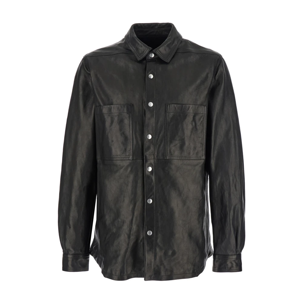 Jackets > Leather Jackets - - Rick Owens - Modalova