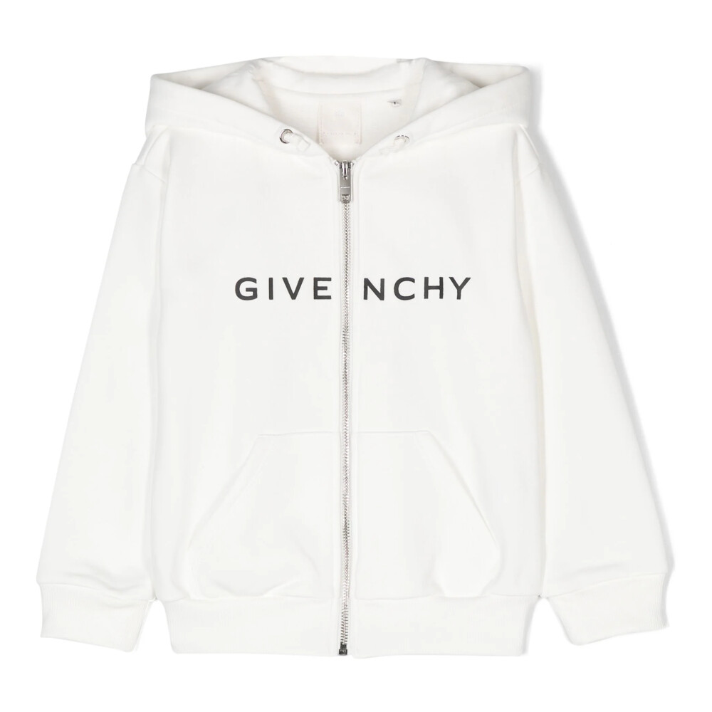 Kids White Sweater Hoodie Logo Print Givenchy Sweatshirts Miinto