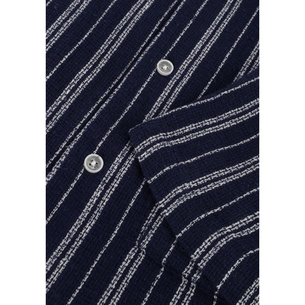 Anerkjendt Heren Dobby Shirt Blue Heren