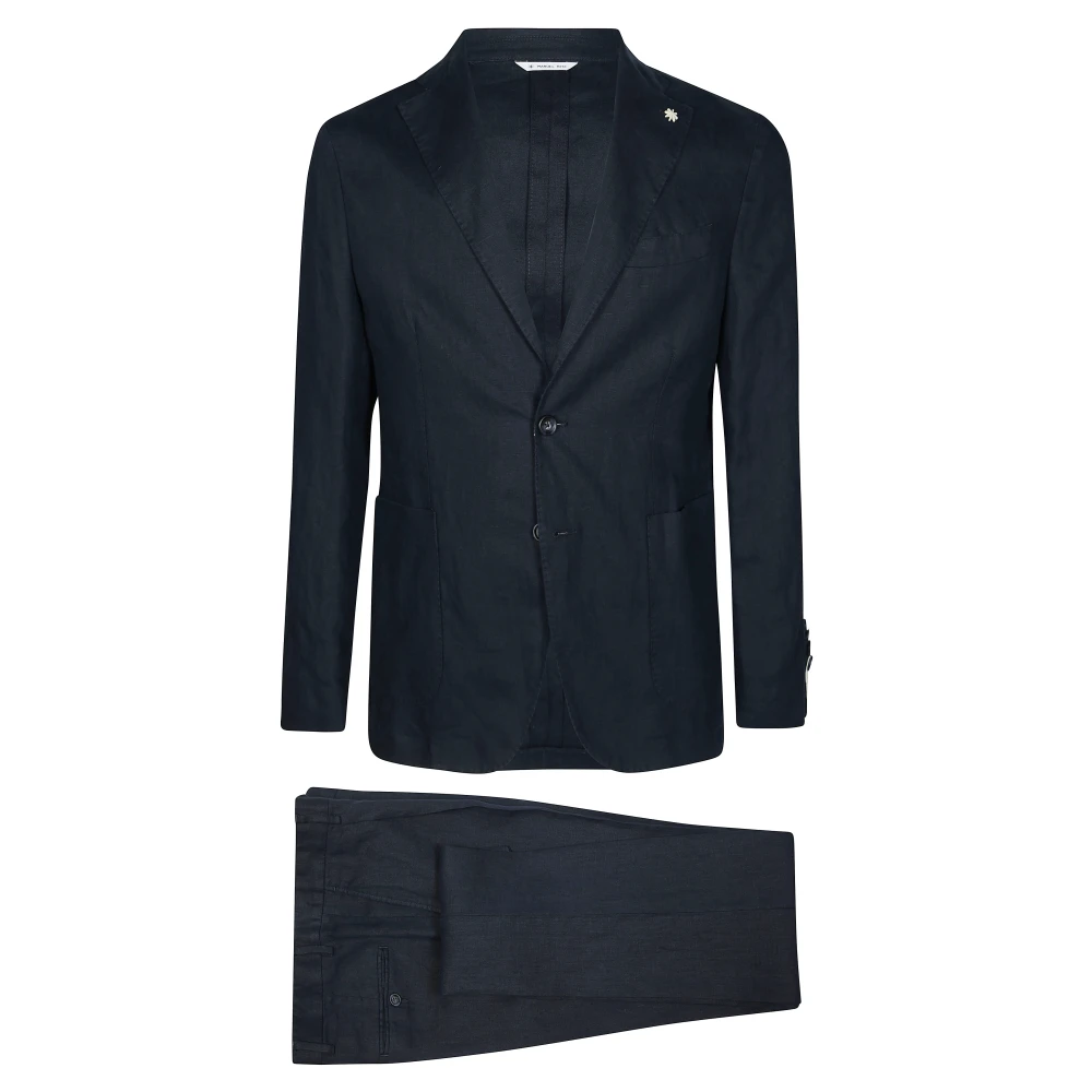 Suits > Suit Sets > Single Breasted Suits - - Manuel Ritz - Modalova