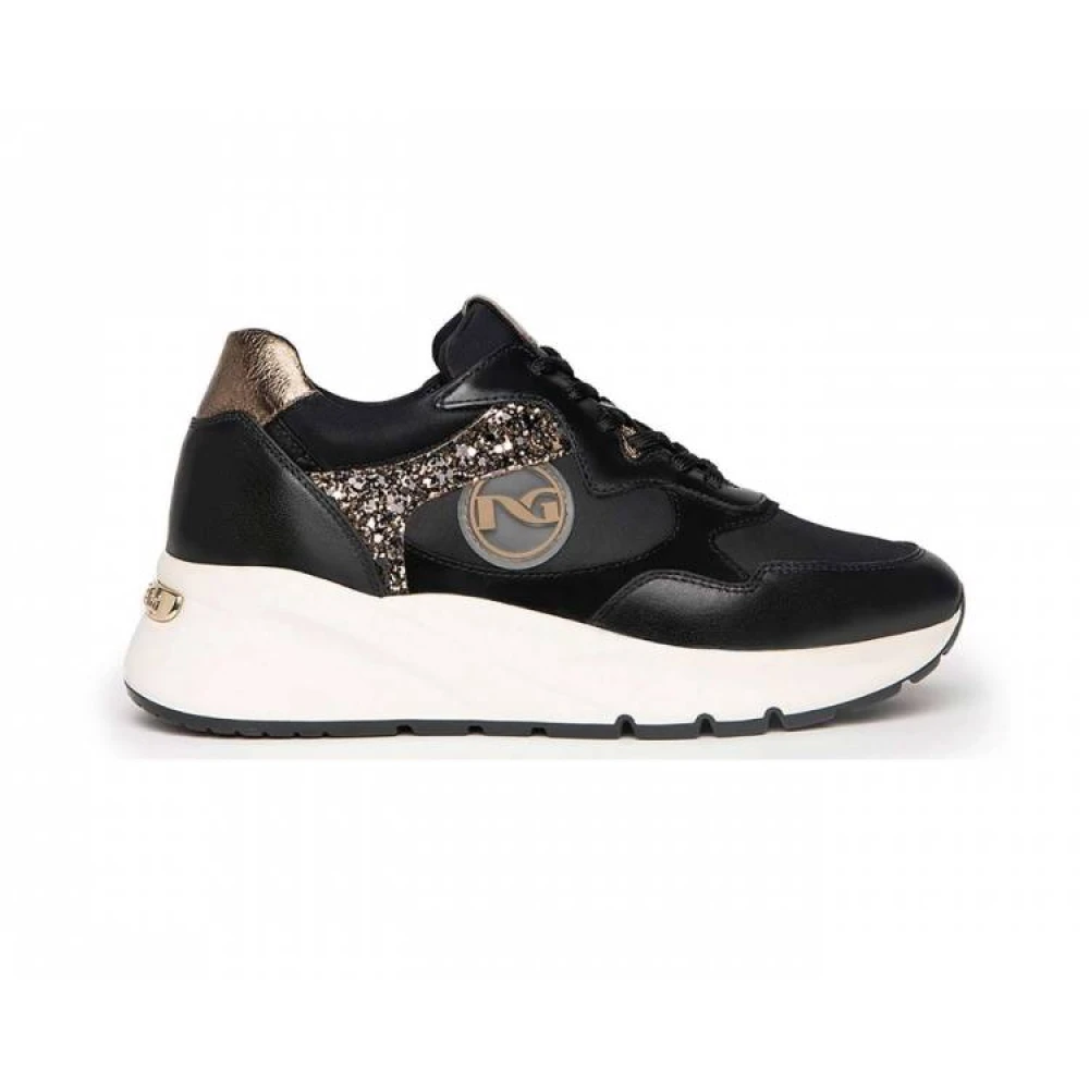 Nerogiardini Stijlvolle Sneakers voor Moderne Vrouwen Dames Schoenen Zwart