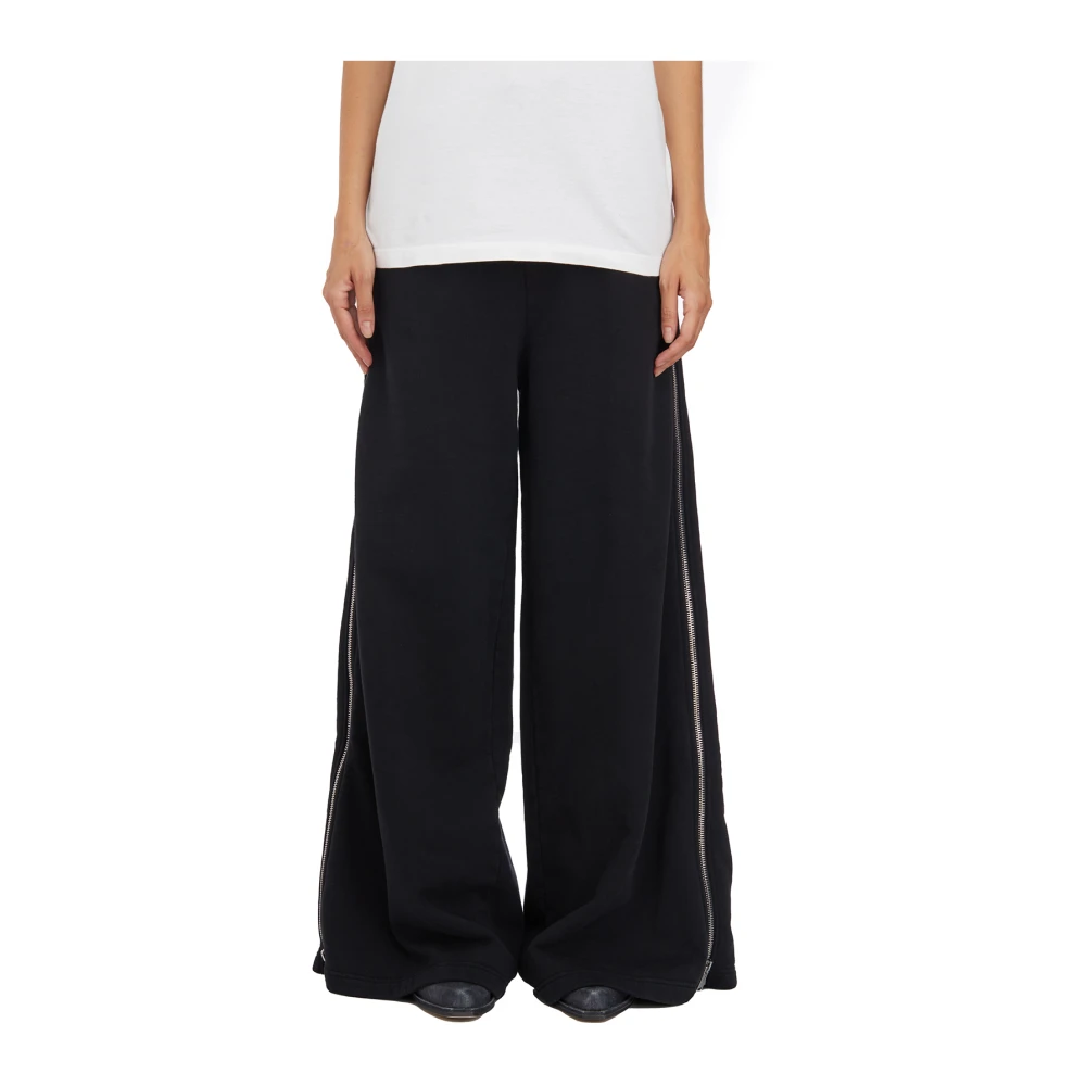 Dsquared2 Wijde Pijp Ritsbroek Black Dames