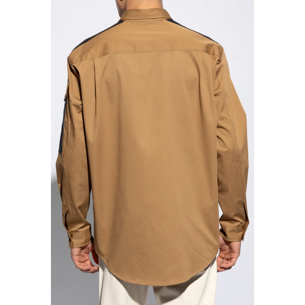 alexander mcqueen Overhemd met zakken Beige Heren