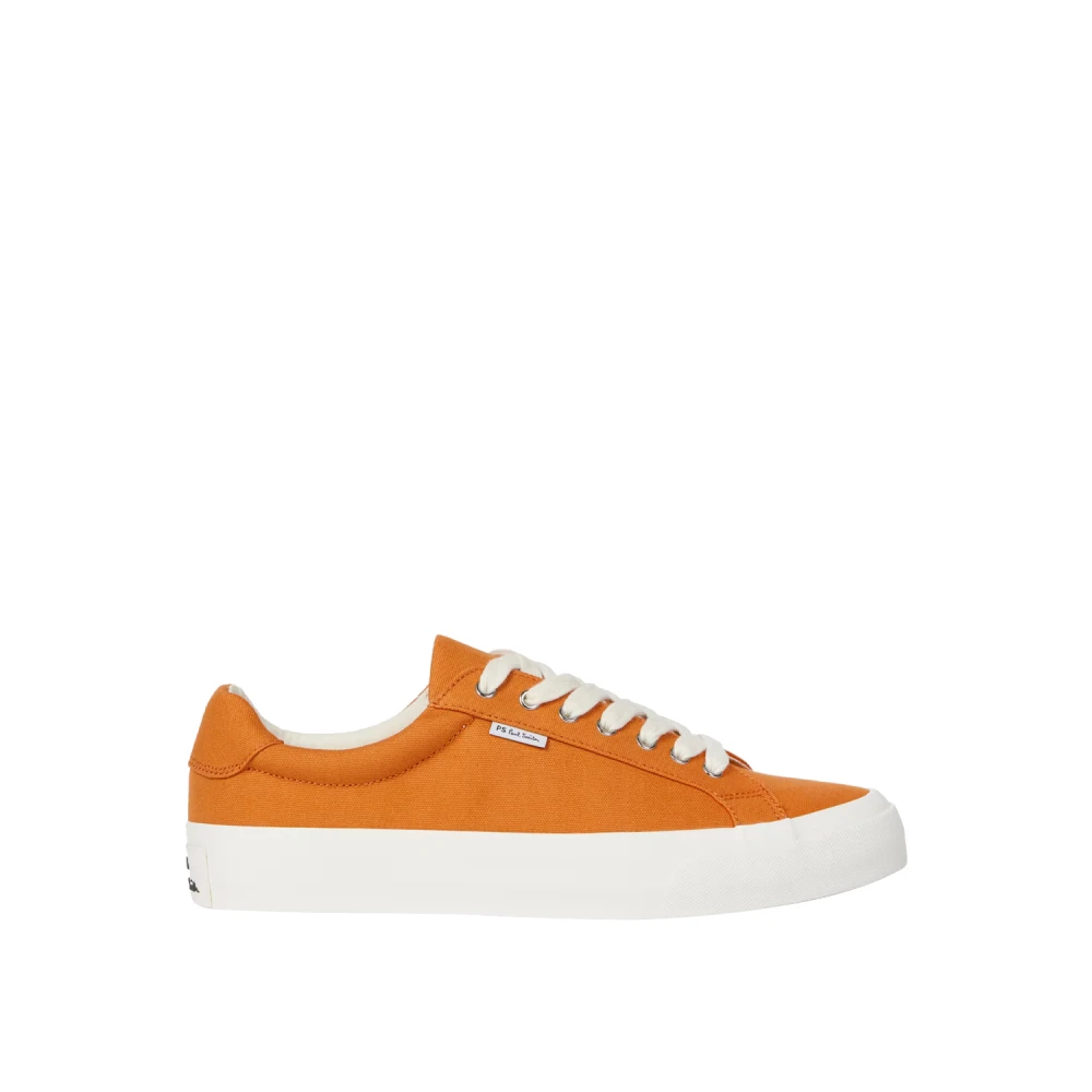 PS By Paul Smith Canvas Lage Top Veterschoenen Heren Schoenen Oranje