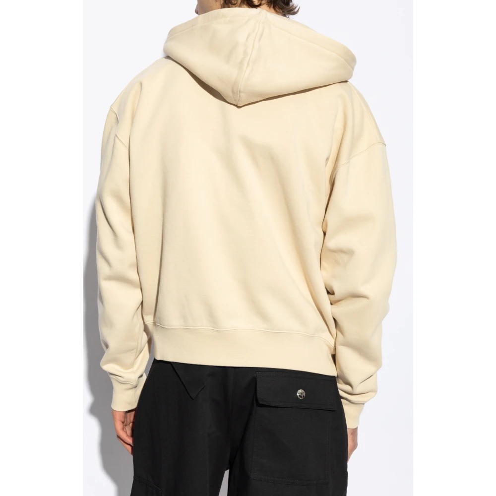 Jacquemus Sweatshirt met logo Beige Heren