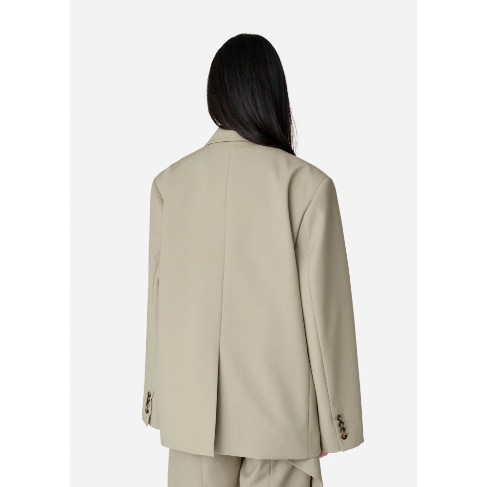 Axel Arigato Kaia Tailored Blazer Beige Dames