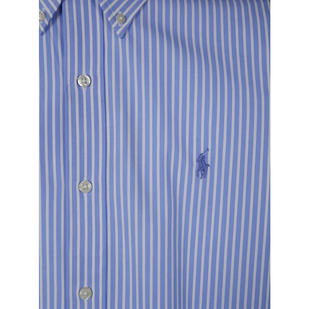 Polo Ralph Lauren Lange mouw sportshirt Blue Heren