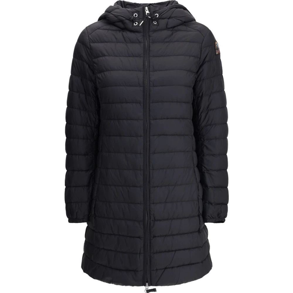 Parajumpers Women's Black Meredith Hooded Down Jacket - Down Coats - Xs - Coats