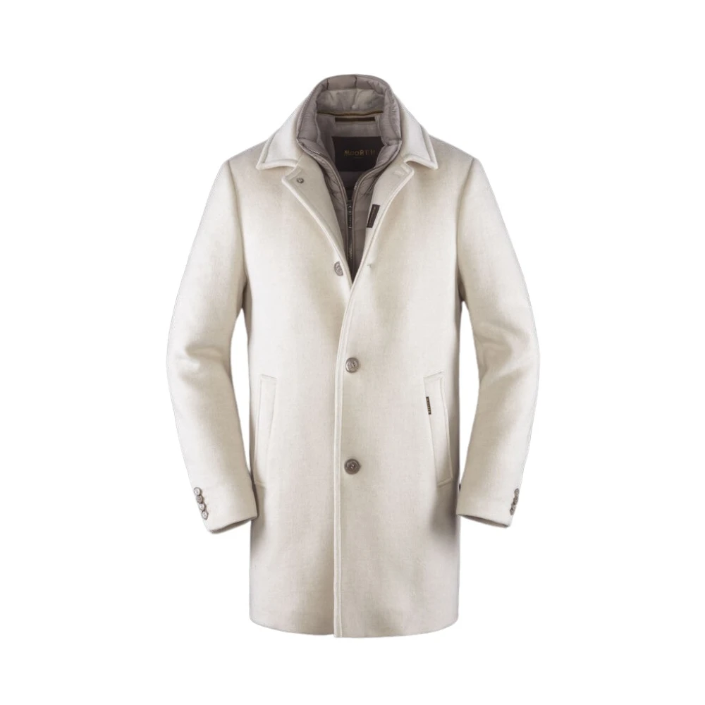 Coats > Single-Breasted Coats - - Moorer - Modalova