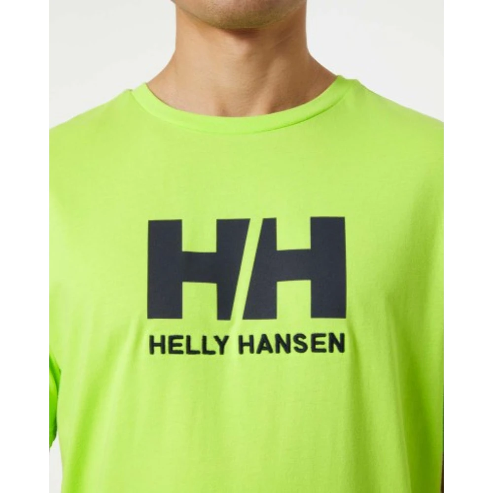 Helly Hansen Kliek Logo T-Shirt Green Heren