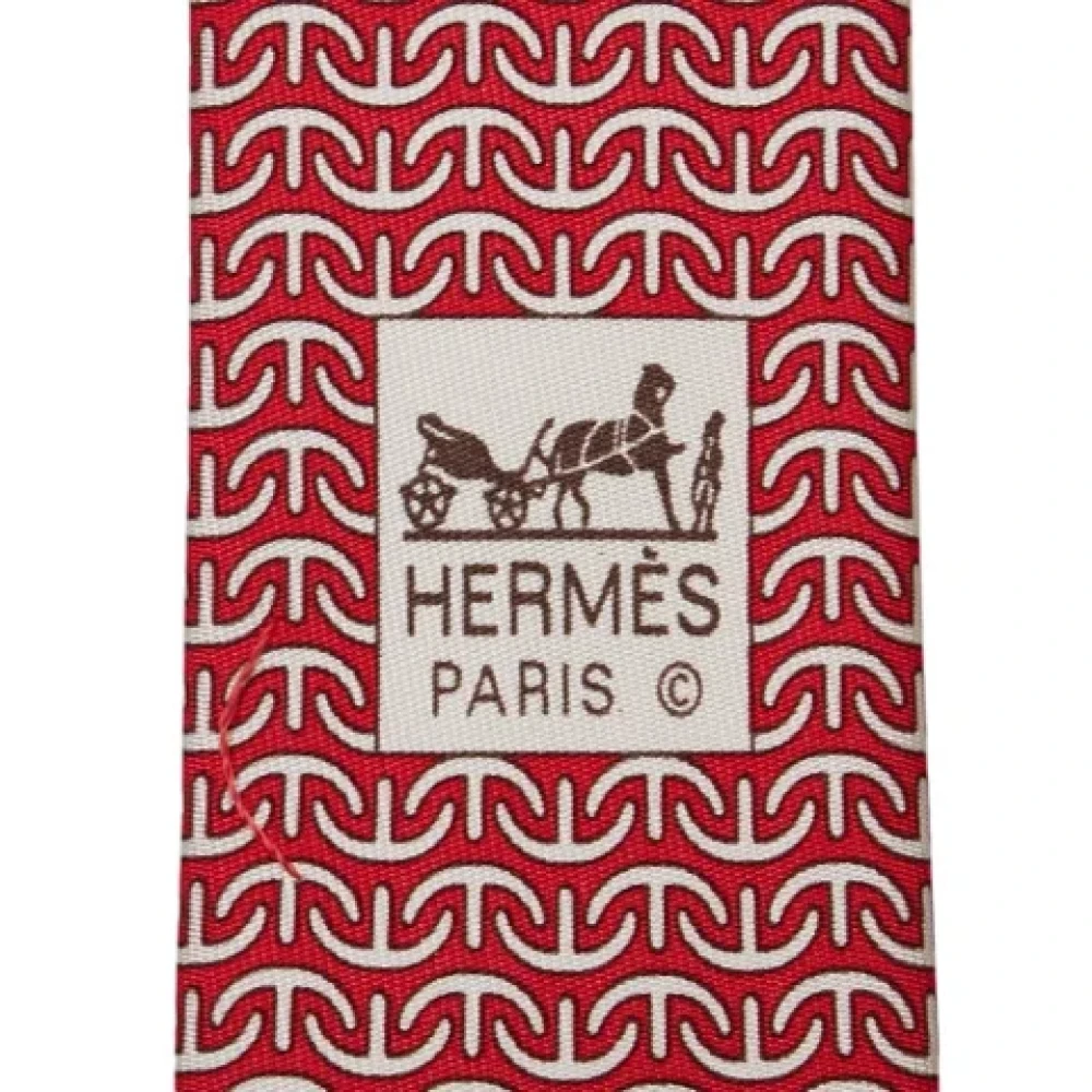 Hermès Vintage Pre-owned Silk home-office Red Dames