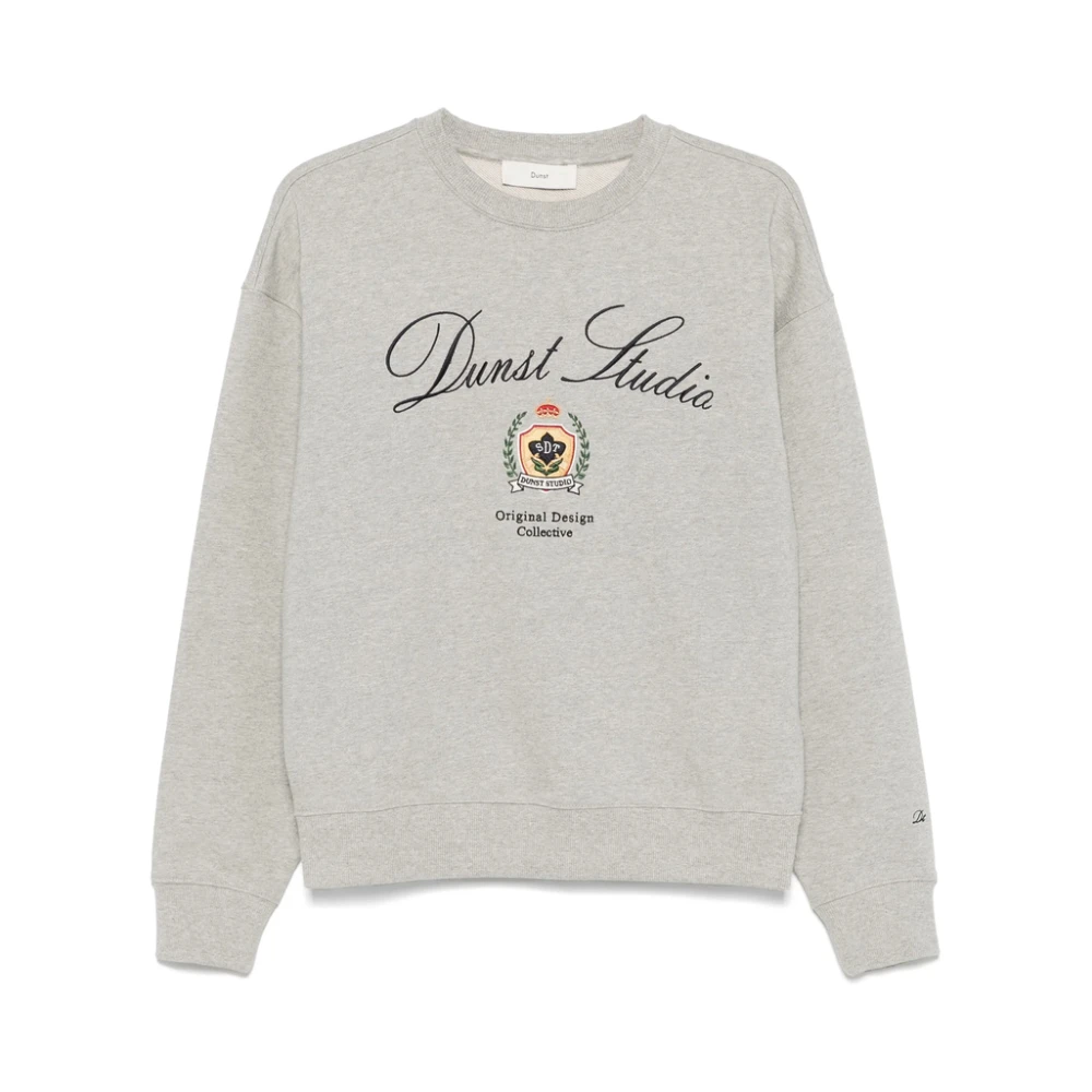 Dunst Grijze Crew Neck Sweatshirt Gray Dames