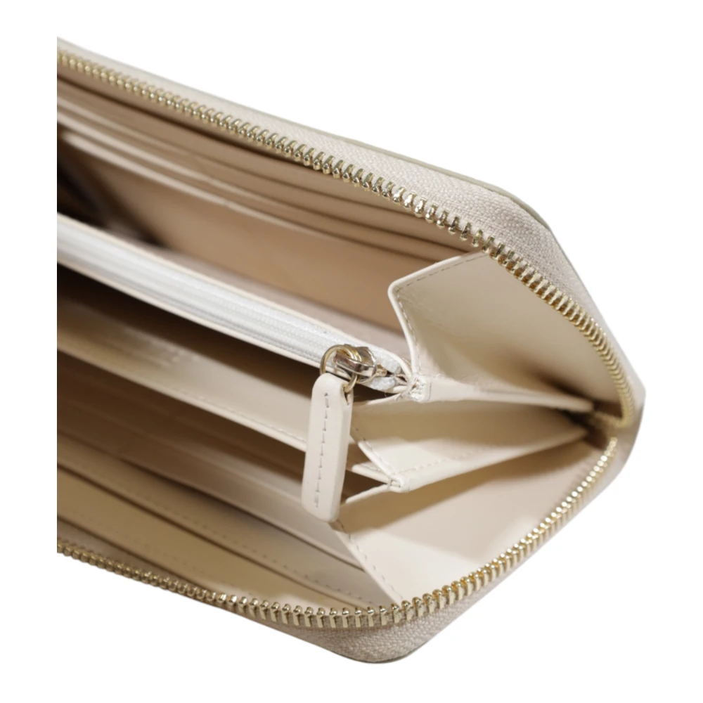 Alviero Martini 1a Classe Leren Damesportemonnee Collectie Beige Dames