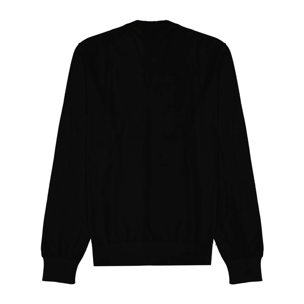 Dolce & Gabbana Italiaanse Wol Pullover Black Heren