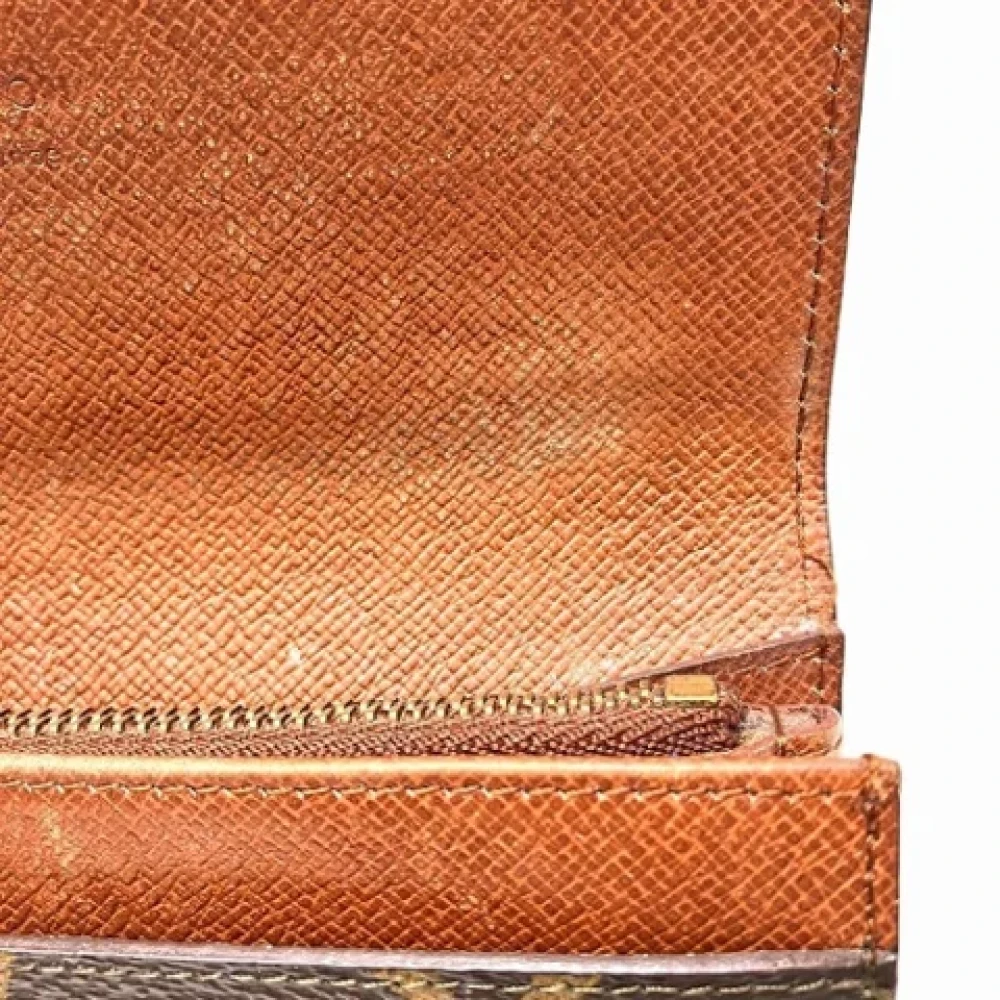Louis Vuitton Vintage Pre-owned Canvas wallets Brown Dames