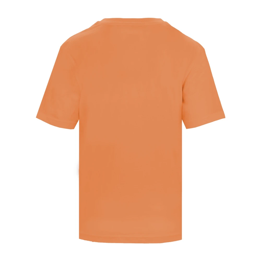 Chiara Ferragni Collection Geborduurd T-shirt met korte mouwen Orange Dames