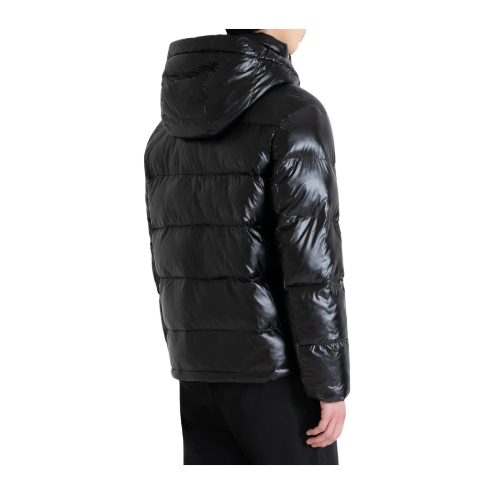 Antony Morato Gewassen Nylon Regular Fit Jas Black Heren