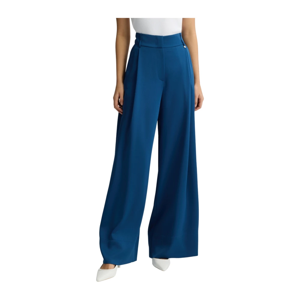 Liu Jo Blauwe Zaffiro Broek Blue Dames