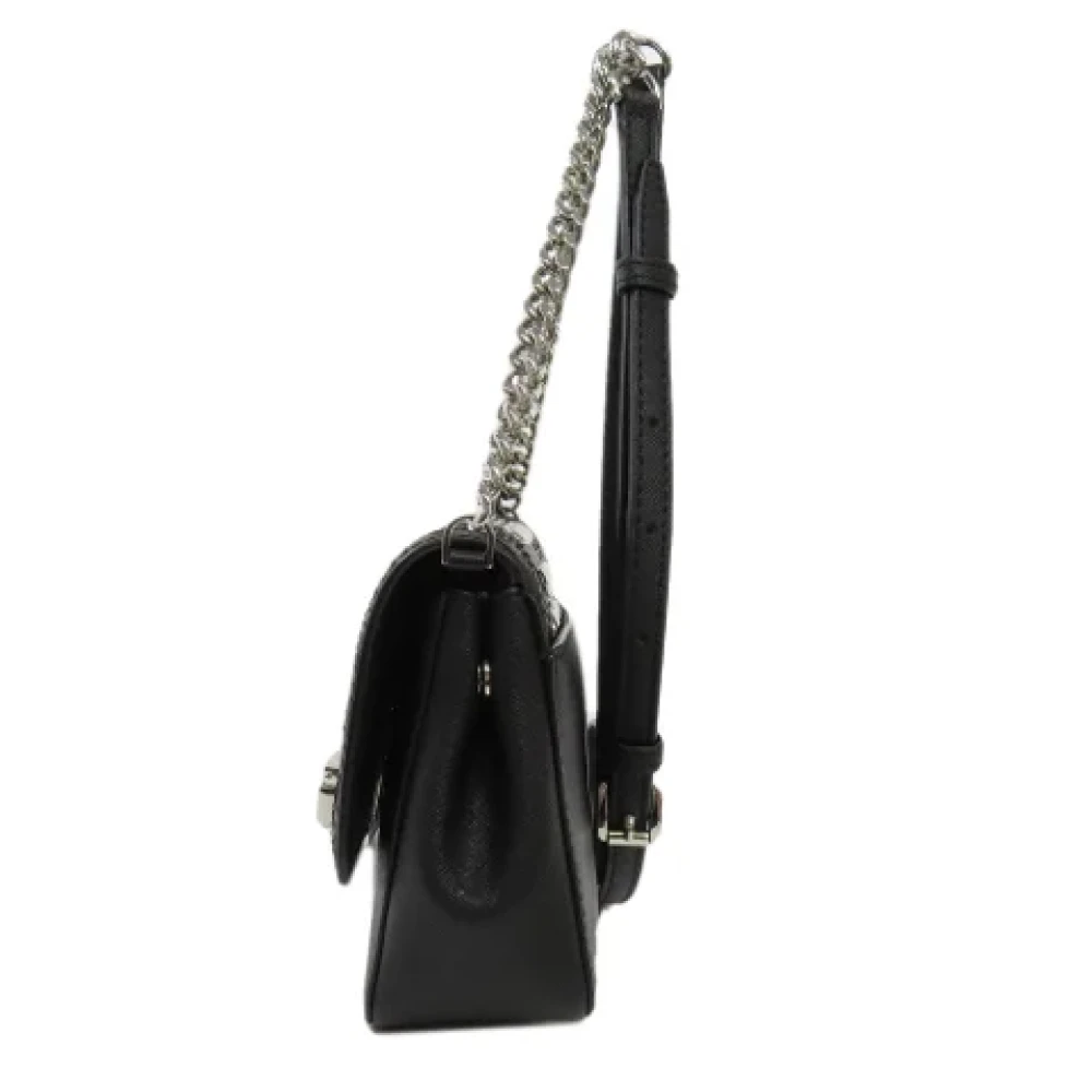 Michael Kors Pre-owned Plastic shoulder-bags Black Dames