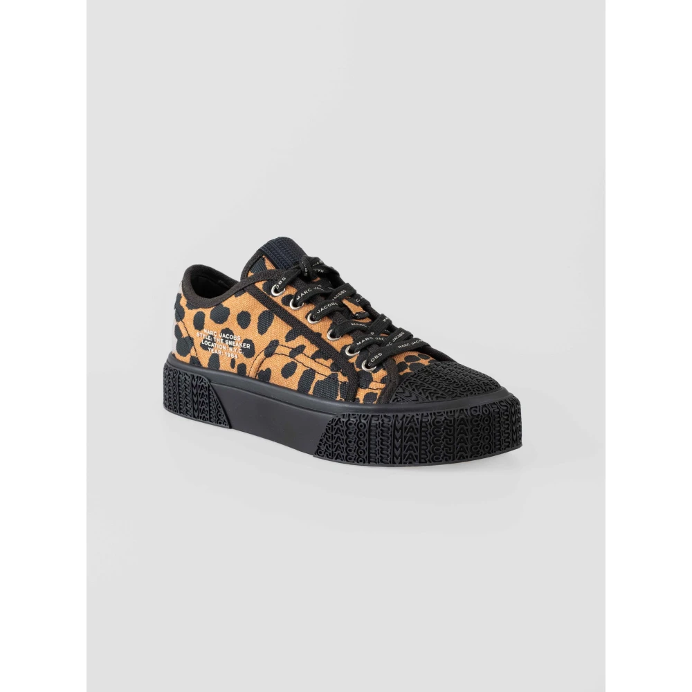 Marc Jacobs Cheetah Canvas Sneakers Multicolor Dames