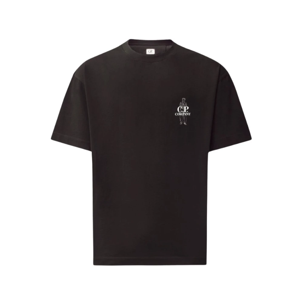 C.p. Company , Herren, Oberteile, Schwarzk, S